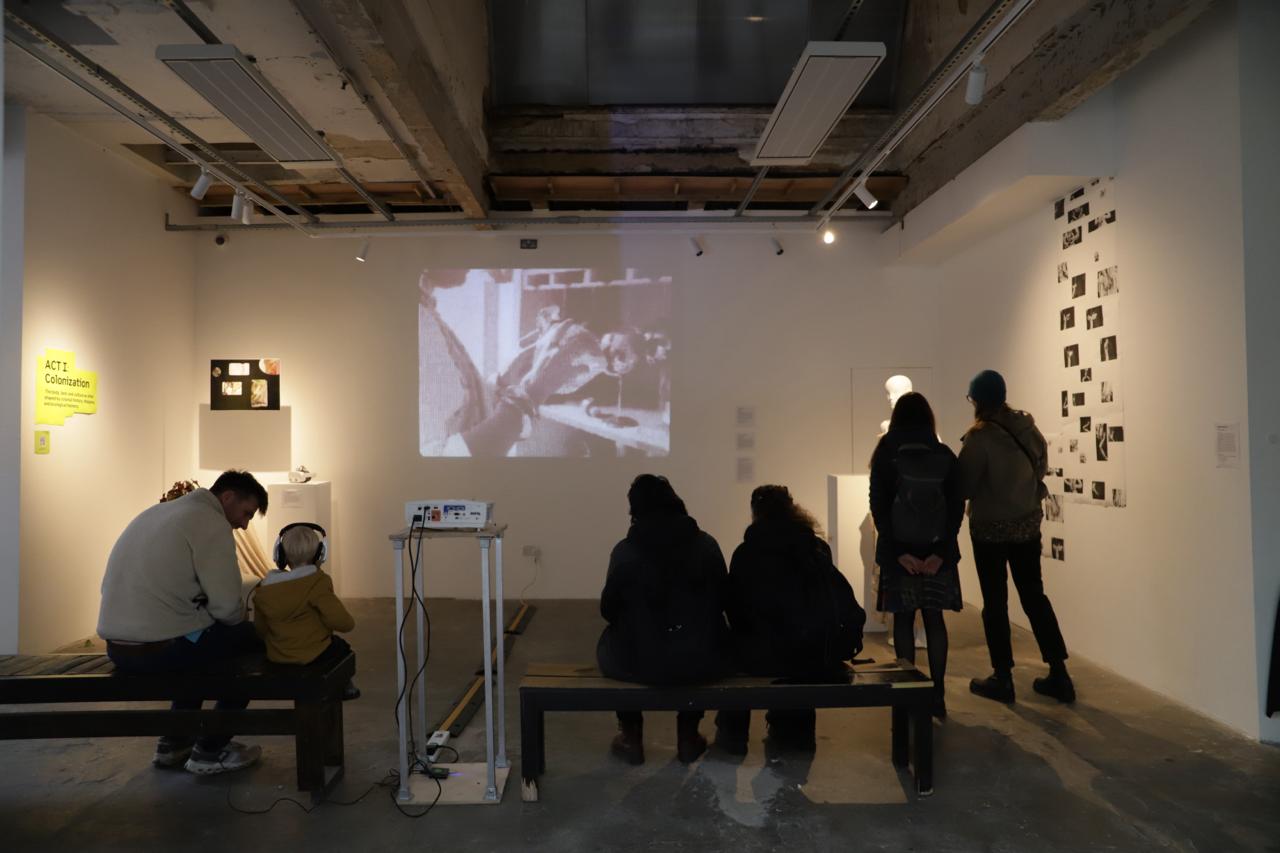 R.E.S.T.A.G.E — exhibition visitors
